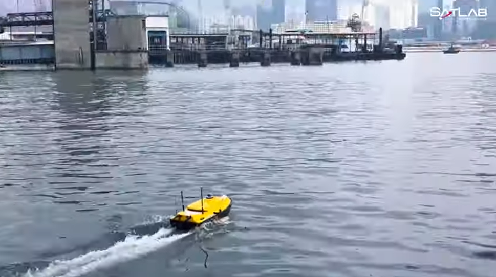 Sat-Live Day | HydroBoat 1200 in Hong Kong