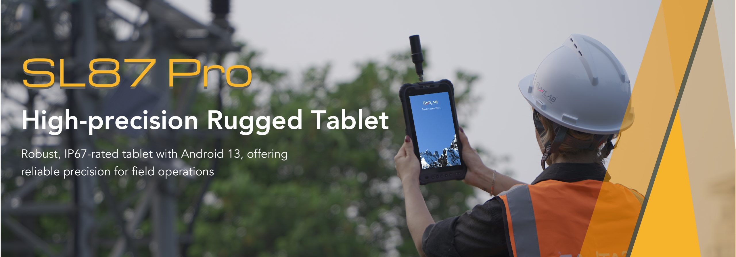 High-precision Rugged Tablet